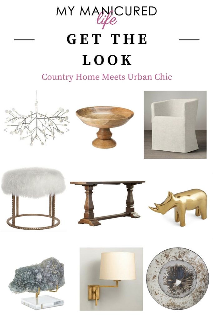 Get The Look - Country Home Meets Urban Chic